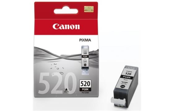 765437 Canon 2932B001AA Blekk Canon PGI-520 BK  sort 19ml 